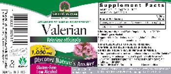 Nature's Answer Valerian 1,000 mg - herbal supplement