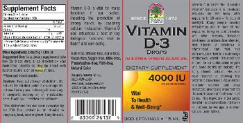 Nature's Answer Vitamin D-3 Drops - supplement