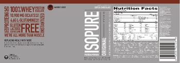 Nature's Best Isopure Original Dutch Chocolate - 