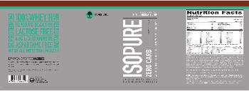 Nature's Best Isopure Zero Carb Mint Chocolate Chip - supplement