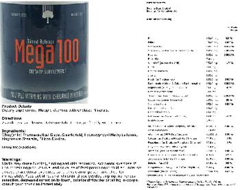 Nature's Best Mega 100 - product details supplement