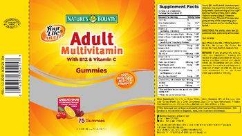 Nature's Bounty Adult Multivitamin With B12 & Vitamin C - vitamin supplement