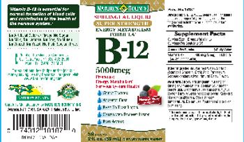 Nature's Bounty B-12 5000 mcg Natural Berry Flavor - supplement
