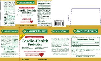 Nature's Bounty Optimal Solutions Cardio-Health Probiotics - supplement
