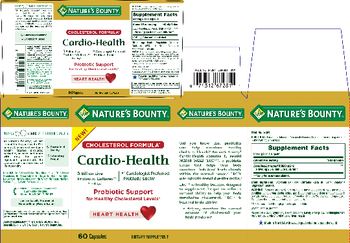 Nature's Bounty Cardio-Health - supplement