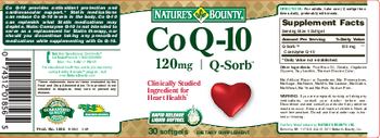 Nature's Bounty CoQ-10 120 mg - supplement