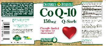 Nature's Bounty CoQ-10 150 mg - supplement