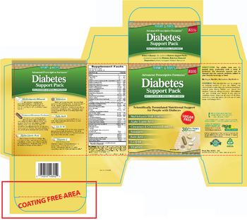 Nature's Bounty Diabetes Support Pack - supplement