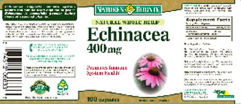 Nature's Bounty Echinacea 400 mg - herbal supplement