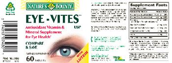 Nature's Bounty Eye-Vites - supplement