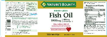 Nature's Bounty Fish Oil 1000 mg - supplement