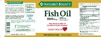 Nature's Bounty Fish Oil 1000 mg - supplement