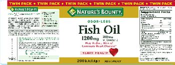 Nature's Bounty Fish Oil 1200 mg - supplement