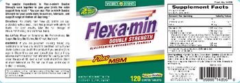 Nature's Bounty Flex-A-Min Double Strength - glucosamine chondroitinmsm supplement