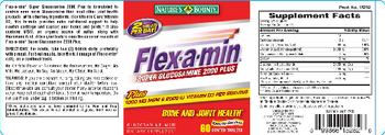 Nature's Bounty Flex-A-Min Super Glucosamine 2000 Plus - glucosaminemsm supplement