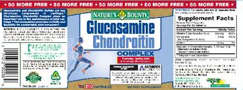 Nature's Bounty Glucosamine Chondroitin Complex - supplement