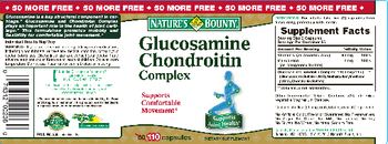 Nature's Bounty Glucosamine Chondroitin Complex - supplement