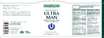 Nature's Bounty Platinum High Potency Ultra Man - supplement