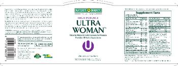 Nature's Bounty Platinum High Potency Ultra Woman - supplement