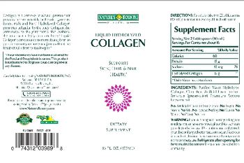 Nature's Bounty Platinum Liquid Hydrolyzed Collagen - supplement