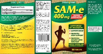 Nature's Bounty SAM-e 400 mg - supplement