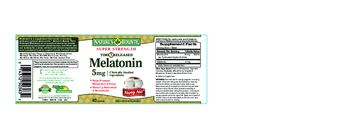 Nature's Bounty Time-Released Melatonin 5mg - supplement