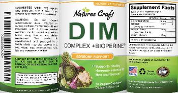 Natures Craft DIM Complex + BioPerine - supplement