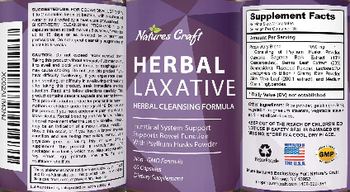 Natures Craft Herbal Laxative - supplement