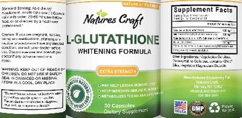 Natures Craft L-Glutathione - supplement
