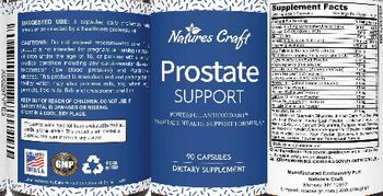Natures Craft Prostate Support - supplement