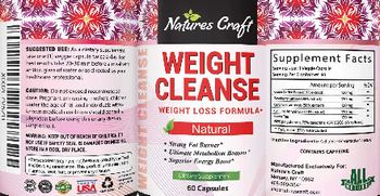 Natures Craft Weight Cleanse - supplement
