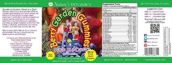 Nature's Dynamics Berry Garden Gummies - kids supplement