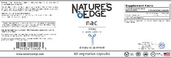 Nature's Edge NAC 600 mg - supplement