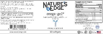 Nature's Edge Omega-Gel - supplement