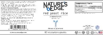Nature's Edge Red Yeast Rice - supplement