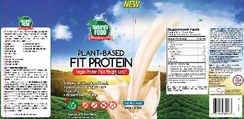 Nature's Food Plant-Based Fit Protein Vanilla Bean - supplement
