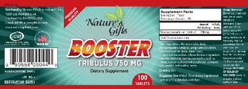 Nature's Gifts Booster Tribulus 750 mg - supplement