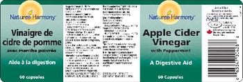 Nature's Harmony Apple Cider Vinegar With Peppermint - 