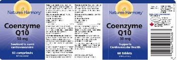 Nature's Harmony Coenzyme Q10 50 mg - 