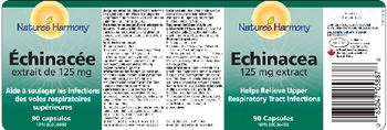 Nature's Harmony Echinacea 125 mg Extract - 