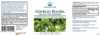 Nature's Lab Ginkgo Biloba 120 mg - supplement