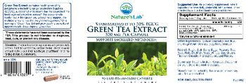 Nature's Lab Green Tea Extract 500 mg - supplement
