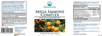 Nature's Lab Mega Immune Complex - supplement