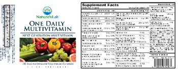 Nature's Lab One Daily Multivitamin - supplement