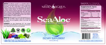 Nature's Liquids SeaAloe - supplement
