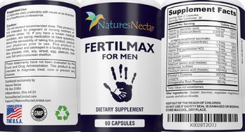 Natures Nectar FertilMax For Men - supplement