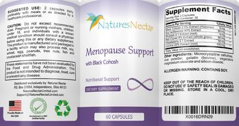 Natures Nectar Menopause Support - supplement