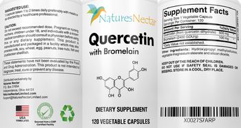 Natures Nectar Quercetin with Bromelain - supplement