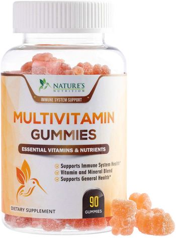 Nature’s Nutrition Adult Multivitamin Gummies Extra Strength Immune Support - supplement