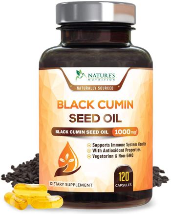 Nature’s Nutrition Nature's Nutrition Black Seed Oil Capsules - supplement